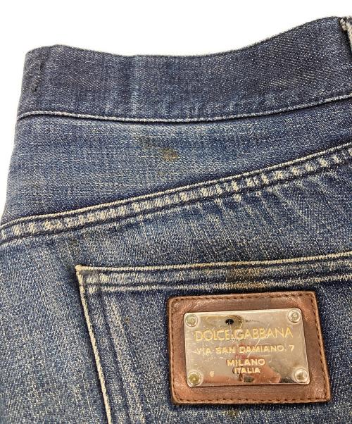 DOLCE & GABBANA（ドルチェ＆ガッバーナ）DOLCE & GABBANA (ドルチェ＆ガッバーナ) デニムパンツ ブルー サイズ:43の古着・服飾アイテム