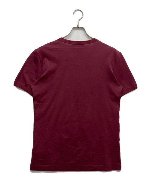 DOLCE & GABBANA（ドルチェ＆ガッバーナ）DOLCE & GABBANA (ドルチェ＆ガッバーナ) ワッペンTシャツ レッド サイズ:44の古着・服飾アイテム