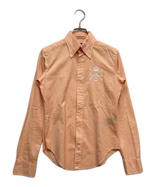 RALPH LAUREN SPORT（ラルフローレン スポーツ）RALPH LAUREN SPORT (ラルフローレン スポーツ) ボタンダウンシャツ オレンジ サイズ:2の古着・服飾アイテム