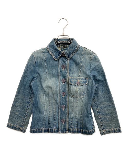 MARC JACOBS（マークジェイコブズ）MARC JACOBS (マークジェイコブズ) デニムジャケット ブルー サイズ:4の古着・服飾アイテム