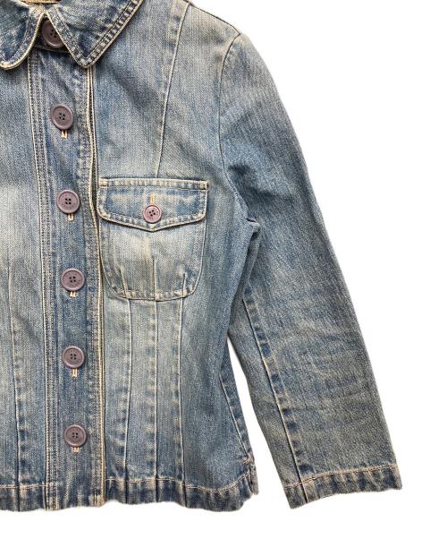 MARC JACOBS（マークジェイコブズ）MARC JACOBS (マークジェイコブズ) デニムジャケット ブルー サイズ:4の古着・服飾アイテム
