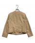 INED (イネド) エコレザージャケット ベージュ サイズ:9：7000円
