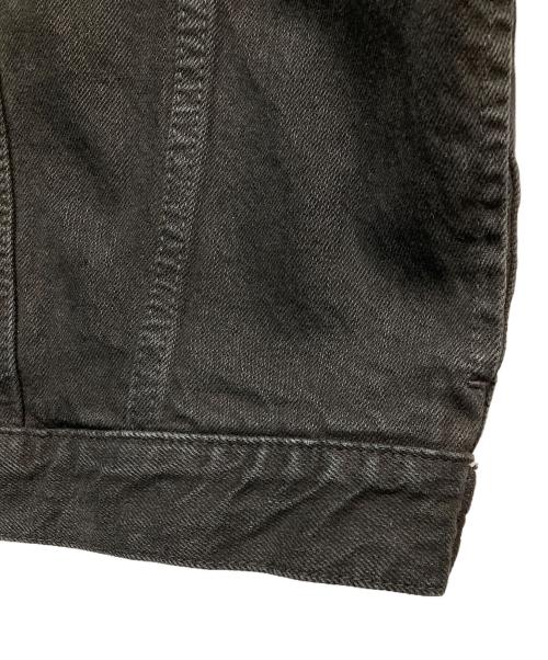COCODEAL（ココディール）COCODEAL (ココディール) 製品染めデニムジャケット ブラック サイズ:②の古着・服飾アイテム