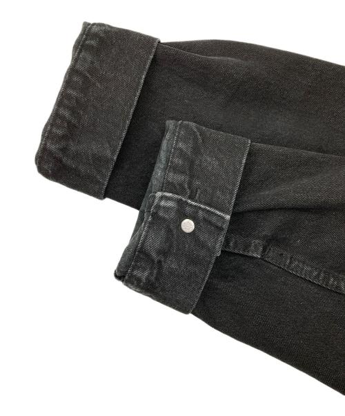 COCODEAL（ココディール）COCODEAL (ココディール) 製品染めデニムジャケット ブラック サイズ:②の古着・服飾アイテム