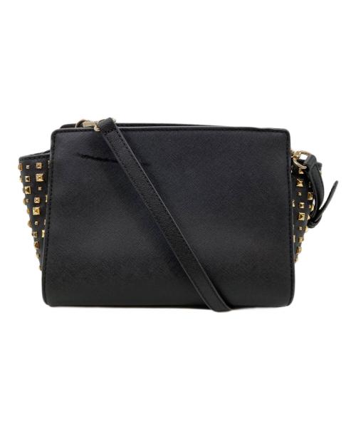 MICHAEL KORS（マイケル・コース）MICHAEL KORS (マイケル・コース) SELMA STUD MD MESSENGER ブラックの古着・服飾アイテム