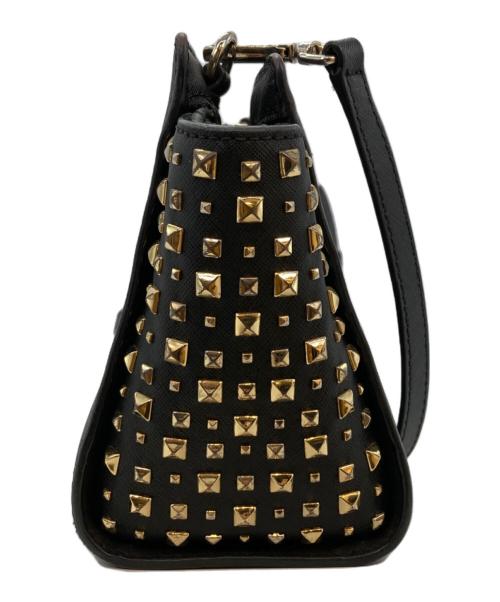 MICHAEL KORS（マイケル・コース）MICHAEL KORS (マイケル・コース) SELMA STUD MD MESSENGER ブラックの古着・服飾アイテム