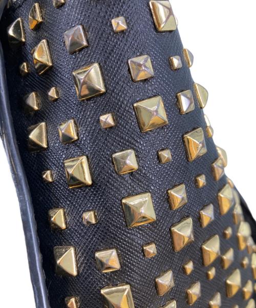 MICHAEL KORS（マイケル・コース）MICHAEL KORS (マイケル・コース) SELMA STUD MD MESSENGER ブラックの古着・服飾アイテム