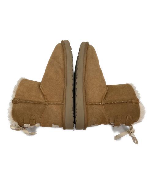 UGG（アグ）UGG (アグ) MINI CONTINUITY BOW ベージュ サイズ:23の古着・服飾アイテム