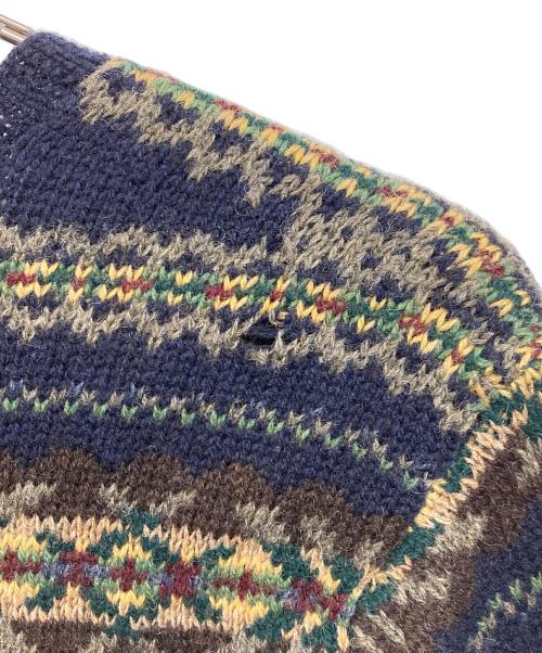 POLO RALPH LAUREN（ポロ・ラルフローレン）POLO RALPH LAUREN (ポロ・ラルフローレン) Vネックニット ネイビー サイズ:Mの古着・服飾アイテム