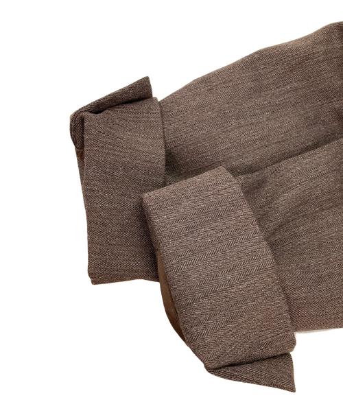 VERSACE JEANS COUTURE（ヴェルサーチ ジーンズクチュール）VERSACE JEANS COUTURE (ヴェルサーチ ジーンズクチュール) テーラードジャケット ブラウン サイズ:40の古着・服飾アイテム