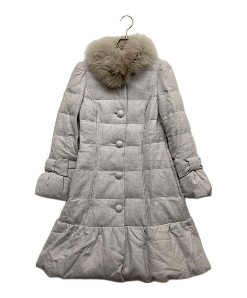 M'S GRACY（エムズグレイシー）M'S GRACY (エムズグレイシー) ダウンコート グレー サイズ:40の古着・服飾アイテム