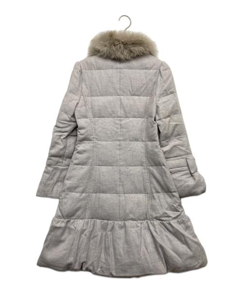 M'S GRACY（エムズグレイシー）M'S GRACY (エムズグレイシー) ダウンコート グレー サイズ:40の古着・服飾アイテム