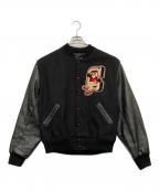 Allion AWARD JACKETアリオン アワード）の古着「スタジャン」｜ブラック