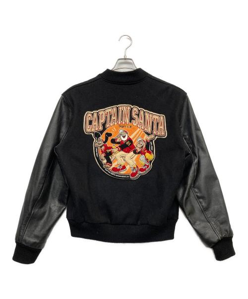 Allion AWARD JACKET（アリオン アワード）Allion AWARD JACKET (アリオン アワード) スタジャン ブラック サイズ:44の古着・服飾アイテム