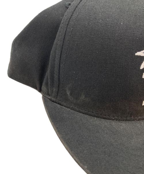 stussy（ステューシー）stussy (ステューシー) ロゴキャップ ブラックの古着・服飾アイテム