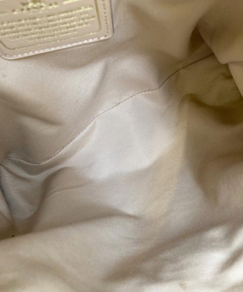 COACH（コーチ）COACH (コーチ) スウェードトートバッグ ベージュの古着・服飾アイテム