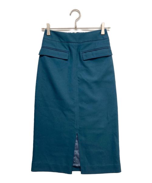 green label relaxing（グリーンレーベルリラクシング）green label relaxing (グリーンレーベルリラクシング) ポケット タイト スカート グリーン サイズ:36の古着・服飾アイテム