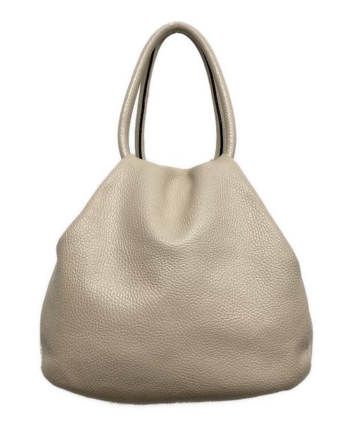 MARLON（マロン）MARLON (マロン) 2WAYレザーバッグ ホワイトの古着・服飾アイテム