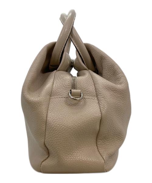 MARLON（マロン）MARLON (マロン) 2WAYレザーバッグ ホワイトの古着・服飾アイテム