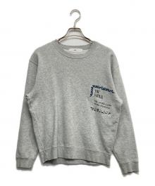 TOGA ARCHIVES（トーガアーカイブス）の古着「Print logo sweat」｜グレー