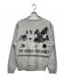 TOGA ARCHIVES (トーガアーカイブス) Print logo sweat グレー サイズ:44：6000円