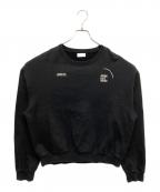 ALLEGEアレッジ）の古着「Crewneck Sweat」｜ブラック