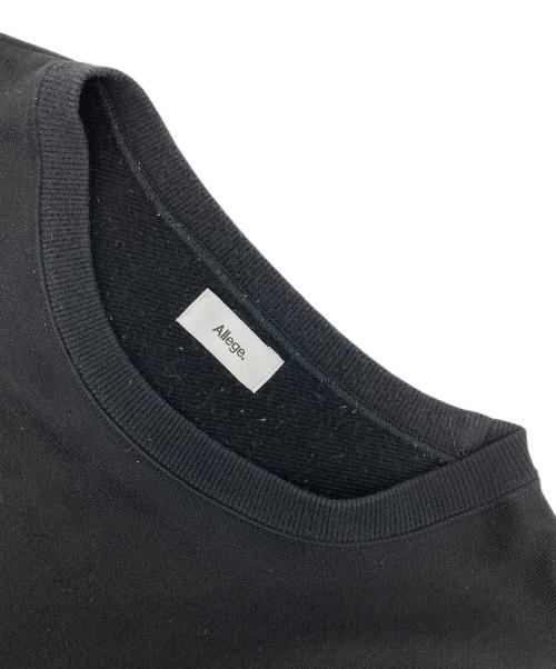 ALLEGE（アレッジ）ALLEGE (アレッジ) Crewneck Sweat ブラック サイズ:2の古着・服飾アイテム