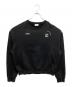 ALLEGE（アレッジ）の古着「Crewneck Sweat」｜ブラック