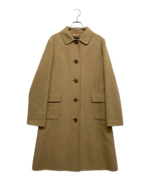 BURBERRY LONDON（バーバリーロンドン）BURBERRY LONDON (バーバリーロンドン) カシミヤブレンドコート ベージュ サイズ:40の古着・服飾アイテム