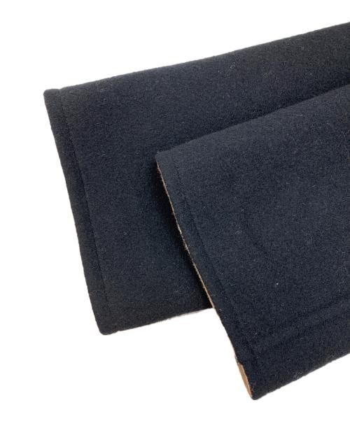 BURBERRY LONDON（バーバリーロンドン）BURBERRY LONDON (バーバリーロンドン) ラムウール・カシミヤブレンドダッフルコート ブラック サイズ:40の古着・服飾アイテム