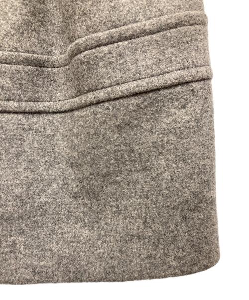 BURBERRY BLUE LABEL（バーバリーロンドンブルーレーベル）BURBERRY BLUE LABEL (バーバリーロンドンブルーレーベル) アンゴラ混コート グレー サイズ:40の古着・服飾アイテム