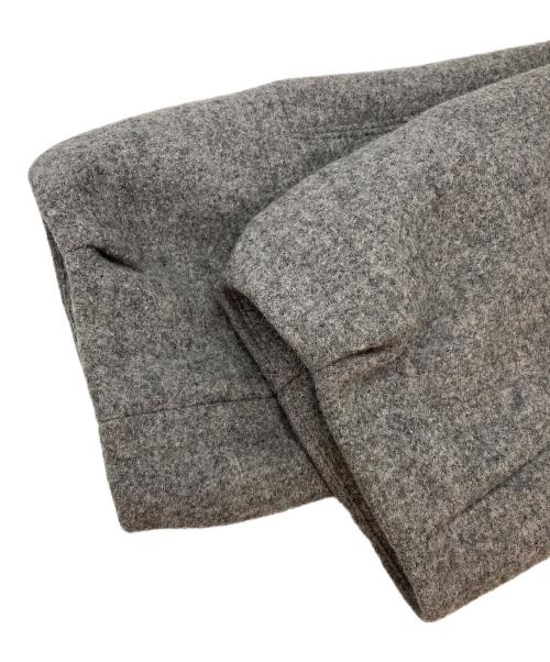 BURBERRY BLUE LABEL（バーバリーロンドンブルーレーベル）BURBERRY BLUE LABEL (バーバリーロンドンブルーレーベル) アンゴラ混コート グレー サイズ:40の古着・服飾アイテム