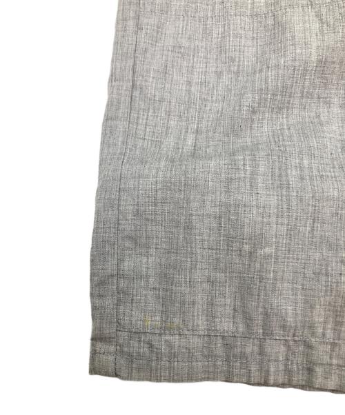 POLYPLOID（ポリプロイド）POLYPLOID (ポリプロイド) スタンドカラーダブルシャツ グレー サイズ:2の古着・服飾アイテム