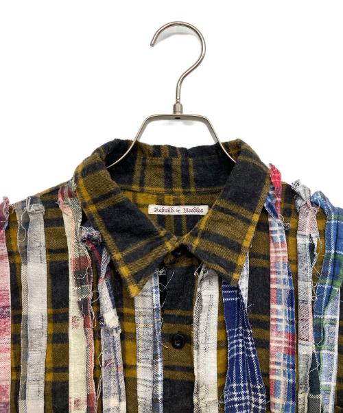 Rebuild by Needles（リビルドバイニードルス）Rebuild by Needles (リビルドバイニードルス) 再構築シャツ ベージュ サイズ:記載無の古着・服飾アイテム