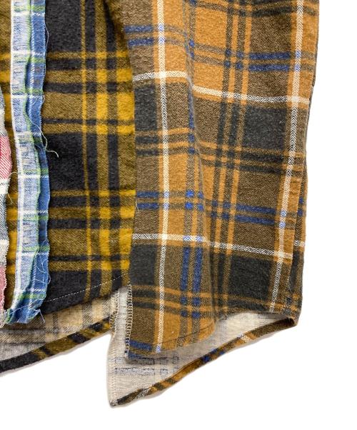 Rebuild by Needles（リビルドバイニードルス）Rebuild by Needles (リビルドバイニードルス) 再構築シャツ ベージュ サイズ:記載無の古着・服飾アイテム