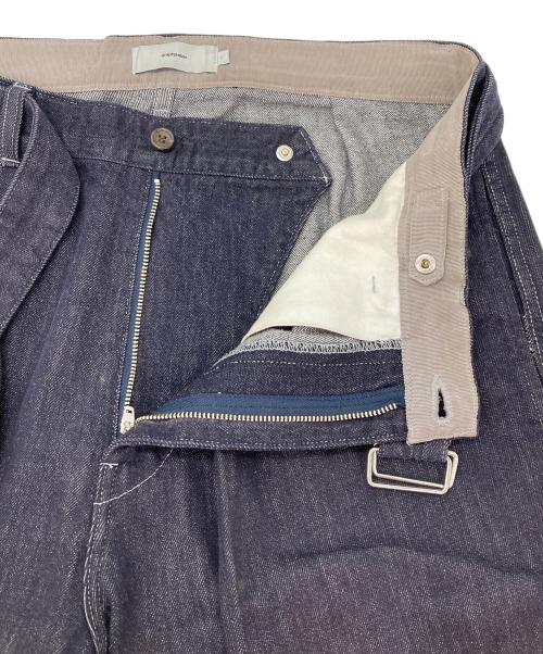 Graphpaper（グラフペーパー）Graphpaper (グラフペーパー) Colorfast Denim Belted Pants インディゴ サイズ:1の古着・服飾アイテム