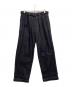 Graphpaper（グラフペーパー）の古着「Colorfast Denim Belted Pants」｜インディゴ