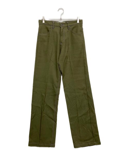 DAIRIKU（ダイリク）DAIRIKU (ダイリク) FLASHER PRESSED PANTS グリーン サイズ:W31の古着・服飾アイテム