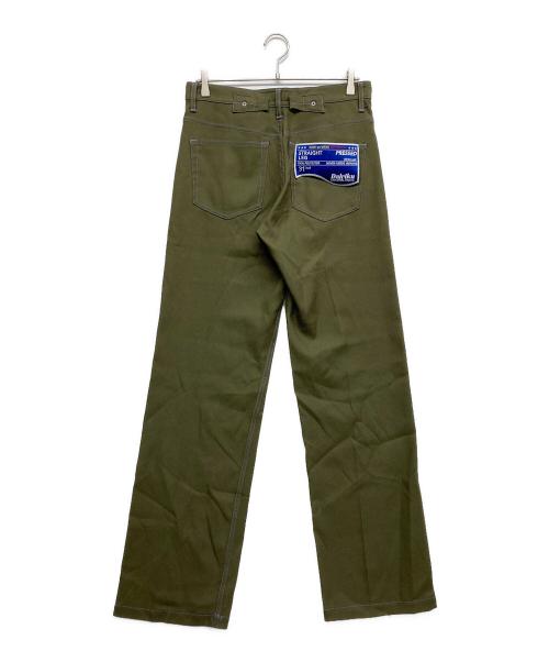 DAIRIKU（ダイリク）DAIRIKU (ダイリク) FLASHER PRESSED PANTS グリーン サイズ:W31の古着・服飾アイテム