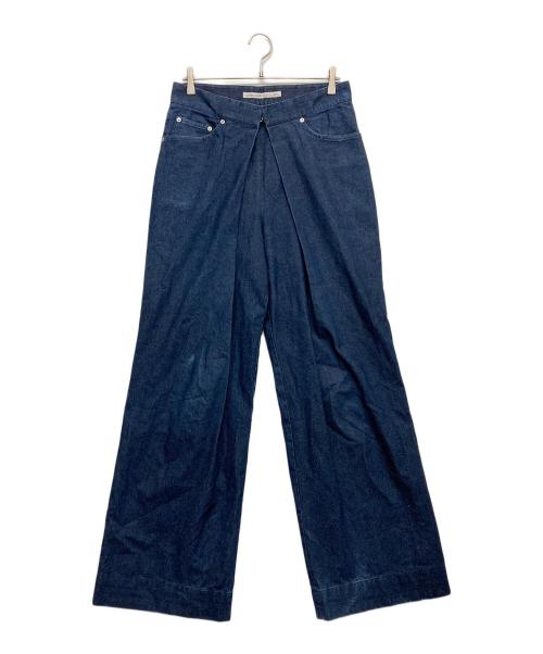 JOHN LAWRENCE SULLIVAN（ジョン ローレンス サリバン）JOHN LAWRENCE SULLIVAN (ジョン ローレンス サリバン) Rigid Denim Wide Pants インディゴ サイズ:46の古着・服飾アイテム