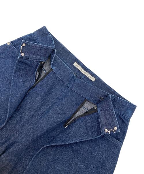 JOHN LAWRENCE SULLIVAN（ジョン ローレンス サリバン）JOHN LAWRENCE SULLIVAN (ジョン ローレンス サリバン) Rigid Denim Wide Pants インディゴ サイズ:46の古着・服飾アイテム