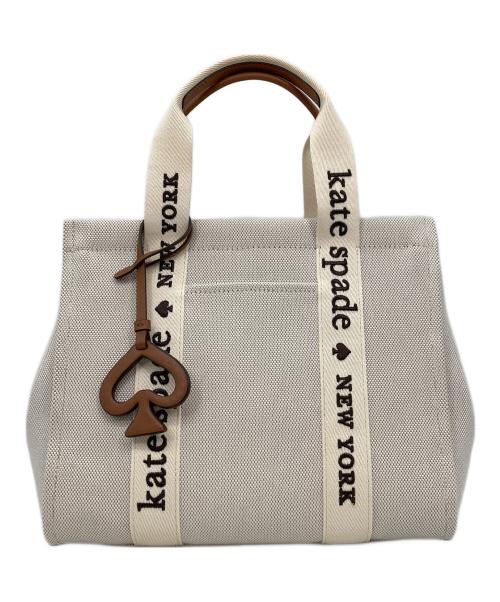 Kate Spade（ケイトスペード）Kate Spade (ケイトスペード) プレンティキャンバススモールトート ベージュの古着・服飾アイテム