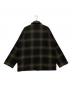 WACKO MARIA (ワコマリア) CHECK FLEECE SHIRT JACKET グリーン サイズ:Ｍ：18000円
