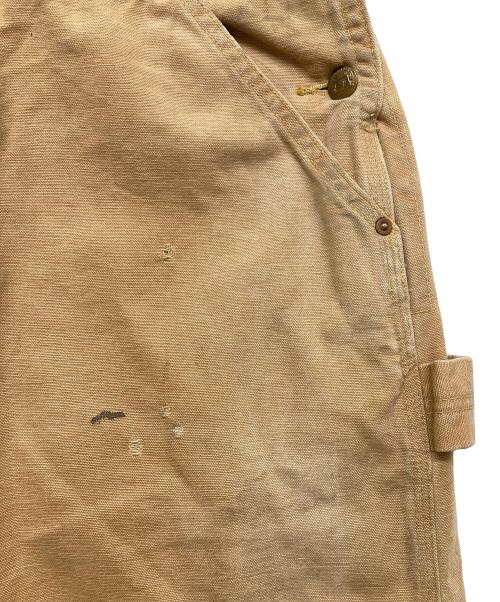 SAINT MICHAEL（セントマイケル）SAINT MICHAEL (セントマイケル) DOUBLE KNEE OVERALL ブラウン サイズ:Mの古着・服飾アイテム