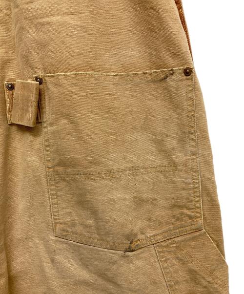 SAINT MICHAEL（セントマイケル）SAINT MICHAEL (セントマイケル) DOUBLE KNEE OVERALL ブラウン サイズ:Mの古着・服飾アイテム