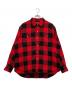 WACKO MARIA（ワコマリア）の古着「BLOCK CHECK FLANNEL SHIRT」｜レッド