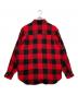 WACKO MARIA (ワコマリア) BLOCK CHECK FLANNEL SHIRT レッド サイズ:M：22000円