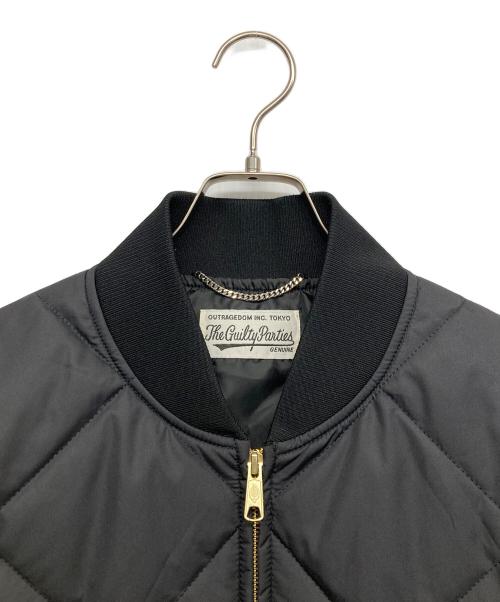 WACKO MARIA（ワコマリア）WACKO MARIA (ワコマリア) Dickies (ディッキーズ) QUILITING JACKET ブラック サイズ:Mの古着・服飾アイテム