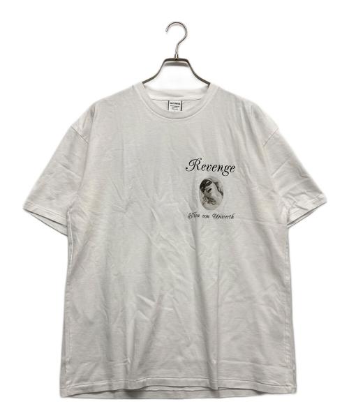 WACKO MARIA（ワコマリア）WACKO MARIA (ワコマリア) ELLEN VON UNWERTH / WASHED HEAVY WEIGHT CREW NECK T-SHIRT ホワイト サイズ:L 未使用品の古着・服飾アイテム