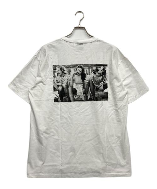 WACKO MARIA（ワコマリア）WACKO MARIA (ワコマリア) ELLEN VON UNWERTH / WASHED HEAVY WEIGHT CREW NECK T-SHIRT ホワイト サイズ:L 未使用品の古着・服飾アイテム